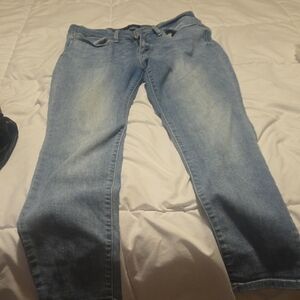 Light Blue Women's Stretch Denim Jeans